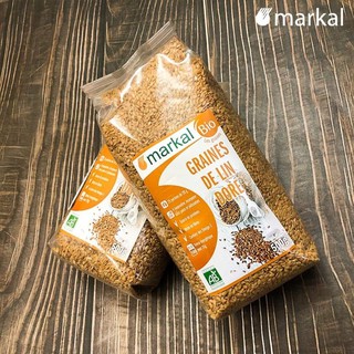 Hạt lanh vàng hữu cơ Markal 500gr