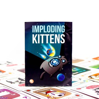 Board Game Mèo nổ Bản Mở Rộng - Phiên bản nổ chậm Imploding kittens