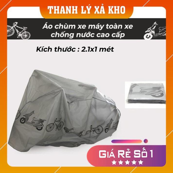 [Freeship - xả kho] Bạt phủ xe máy, áo trùm xe máy điện, xe đạp điện chống nắng mưa