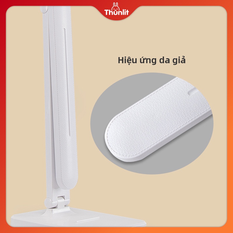 Đèn bàn Thunlit có thể điều chỉnh 3 chế độ sáng cổng sạc usb tiện dụng