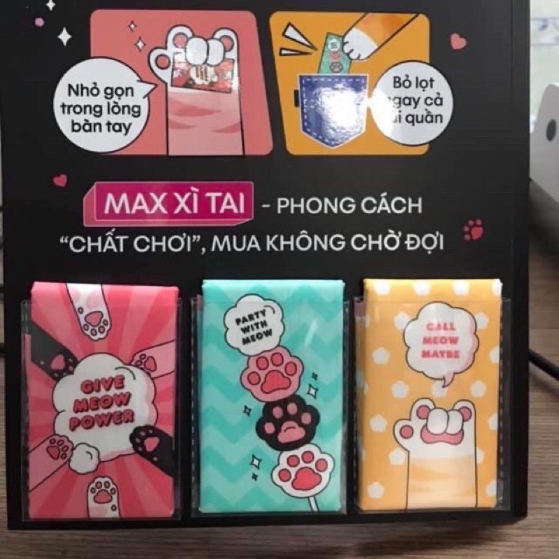 Băng vệ sinh kotex mini meow cho tuổi teen