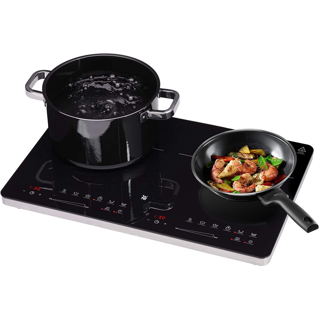 Bếp Điện Từ Đôi Wmf Kult X Nội Địa Đức Công Suất Lớn 3500W, Bếp Từ Đôi An Toàn Tiện Lợi GermanySnT 40002