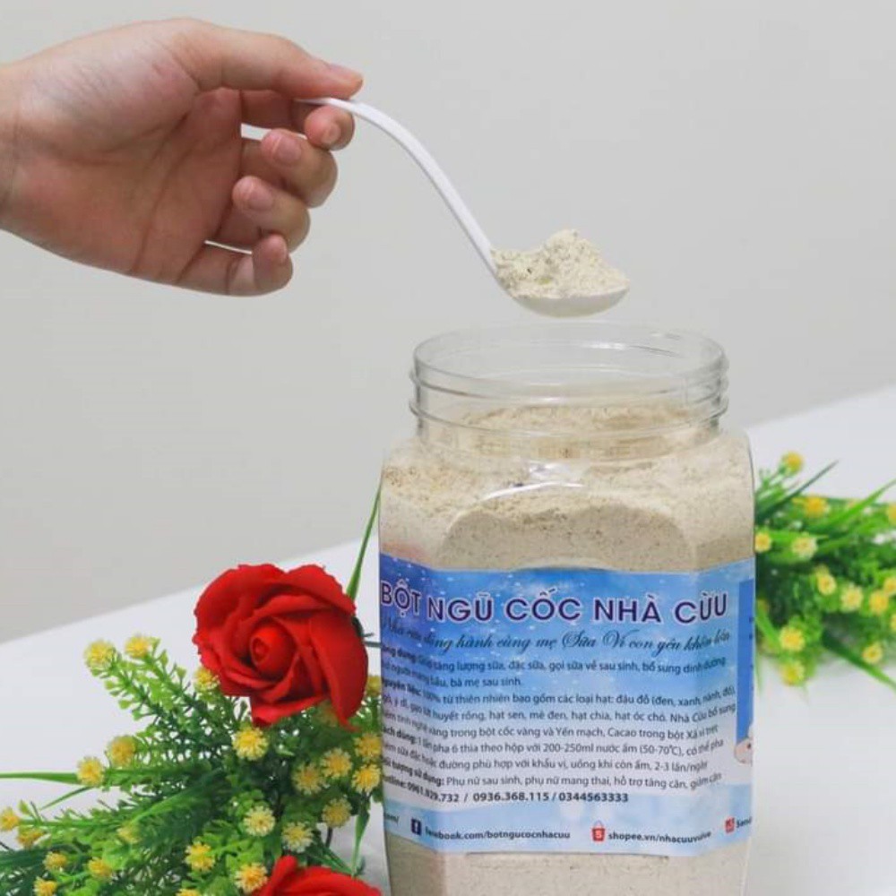 Ngũ cốc lợi sữa thanh nhiệt Plus hộp 1kg - Ngũ cốc lợi sữa nhà Cừu- Nhà phân phối chính thức