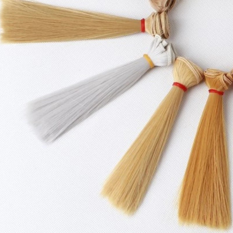 Tóc Giả Dài 15cm Xinh Xắn Cho Búp Bê