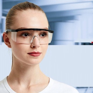 Mắt kính bảo hộ lao động, Kính bảo hộ trong suốt bảo vệ mắt hỗ trợ phòng dịch, chắn gió bụi chống tia UV - Asam