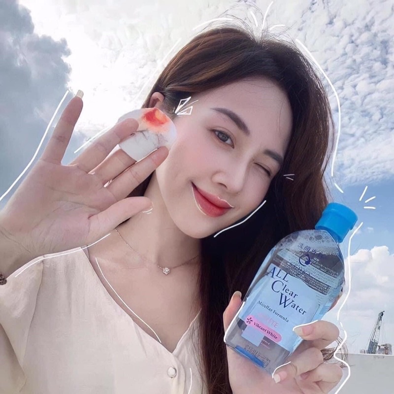 Nước tẩy trang Senka Micellar All Clear Water Nhật Bản 230ml