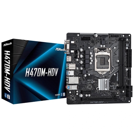 Asrock H470M-HDV - Mainboard Socket 1200