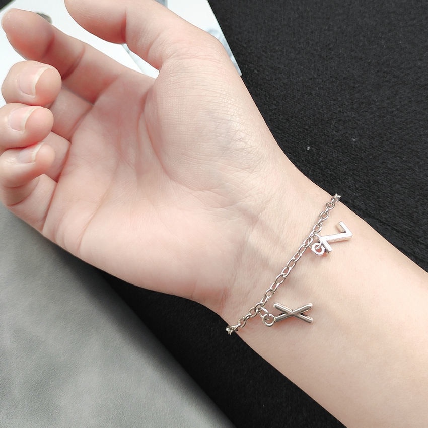 ❗️Chuẩn bị❗️ Vòng Đeo Tay Mặt Chữ wyb xz bjyx #Wangyibo #Wangyibo