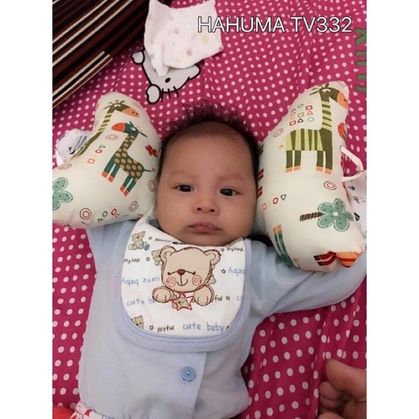 Gối chống bẹp méo đầu cho bé sơ sinh