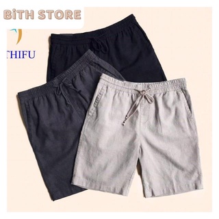 Quần ngố kaki short đùi nam bo ống cao cấp mặc mát mùa hè