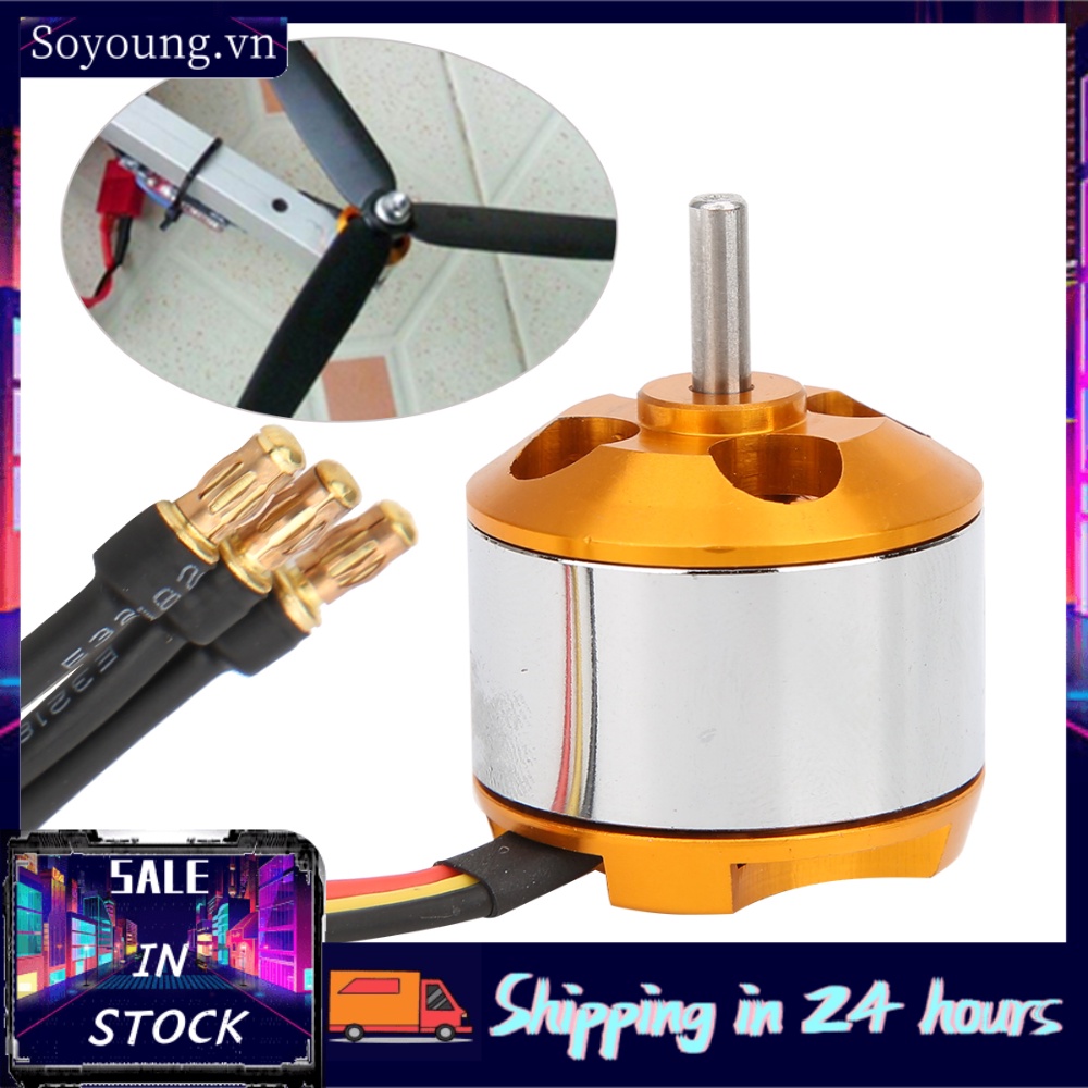 RC Động Cơ Không Chổi Than Đậu Nành Chuyên Nghiệp A2212 Cho Máy Bay Điều Khiển