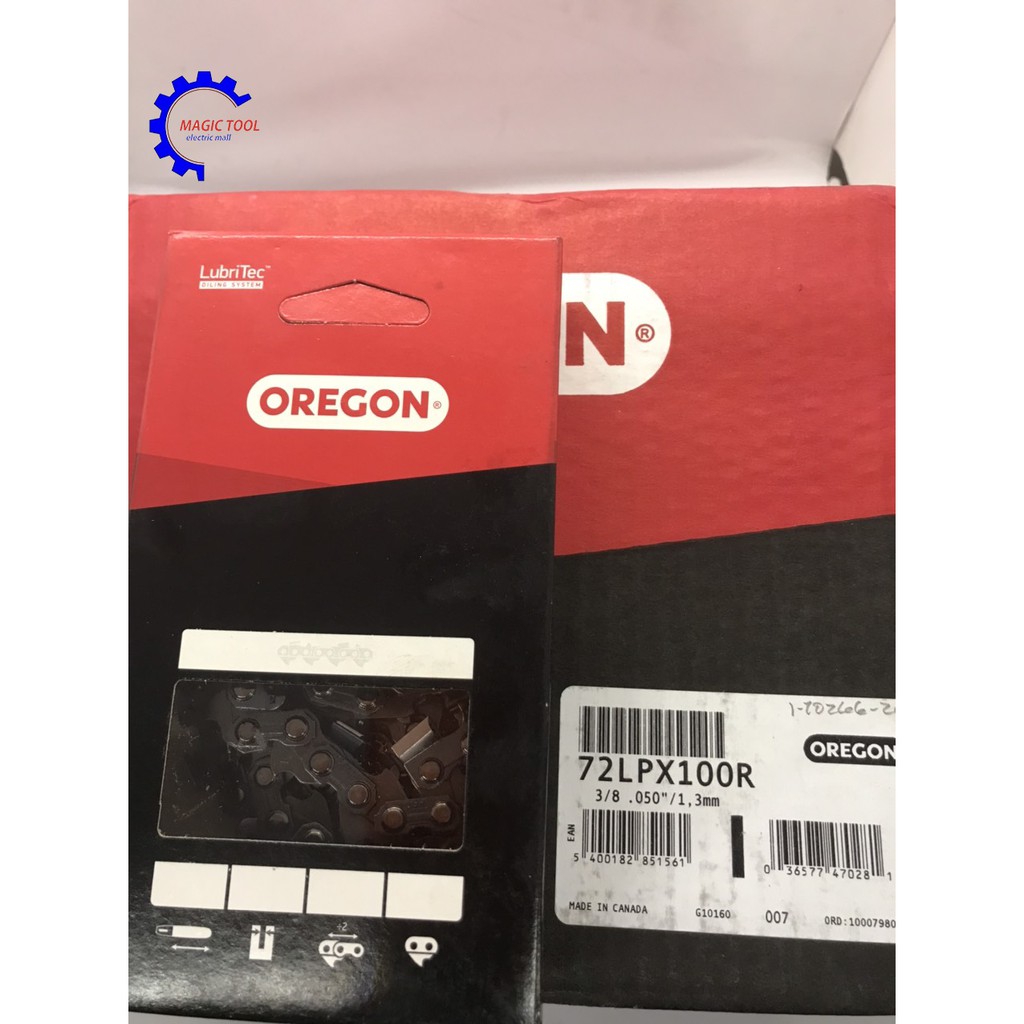 XÍCH CƯA MÁY XĂNG 36 MẮT,34 MẮT,30 Mắt,42 MẮT,46 MẮT OREGON CHÍNH HÃNG CANADA