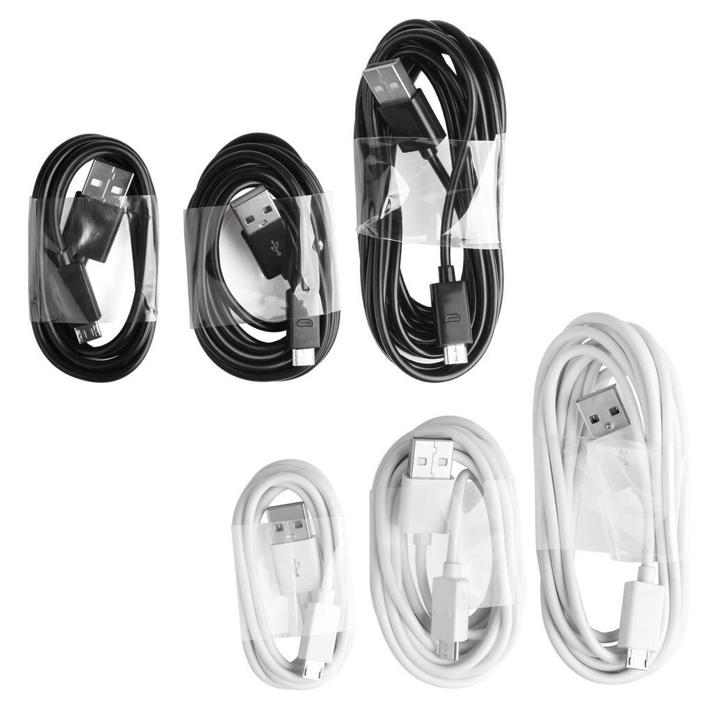 Dây sạc cáp sạc Micro Usb dài 3m 2m 1m cho điện thoại Samsung, Oppo, Xiaomi