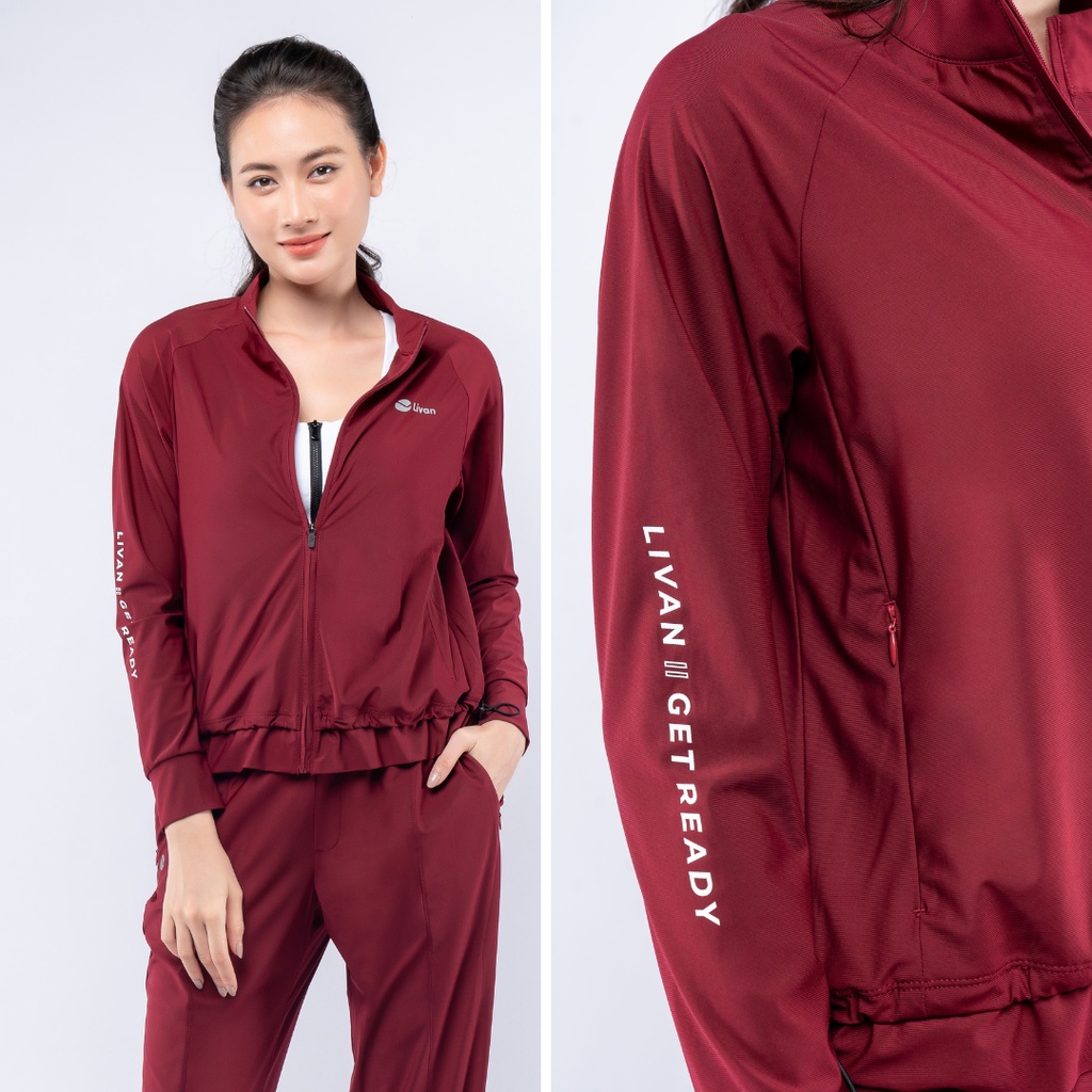 Áo Jacket Nữ Get Ready Livan Sport Cao Cấp