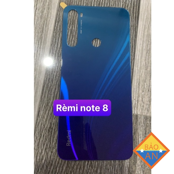 Nắp lưng, Kính lưng cho điện thoại Xiaomi Redmi Note 8