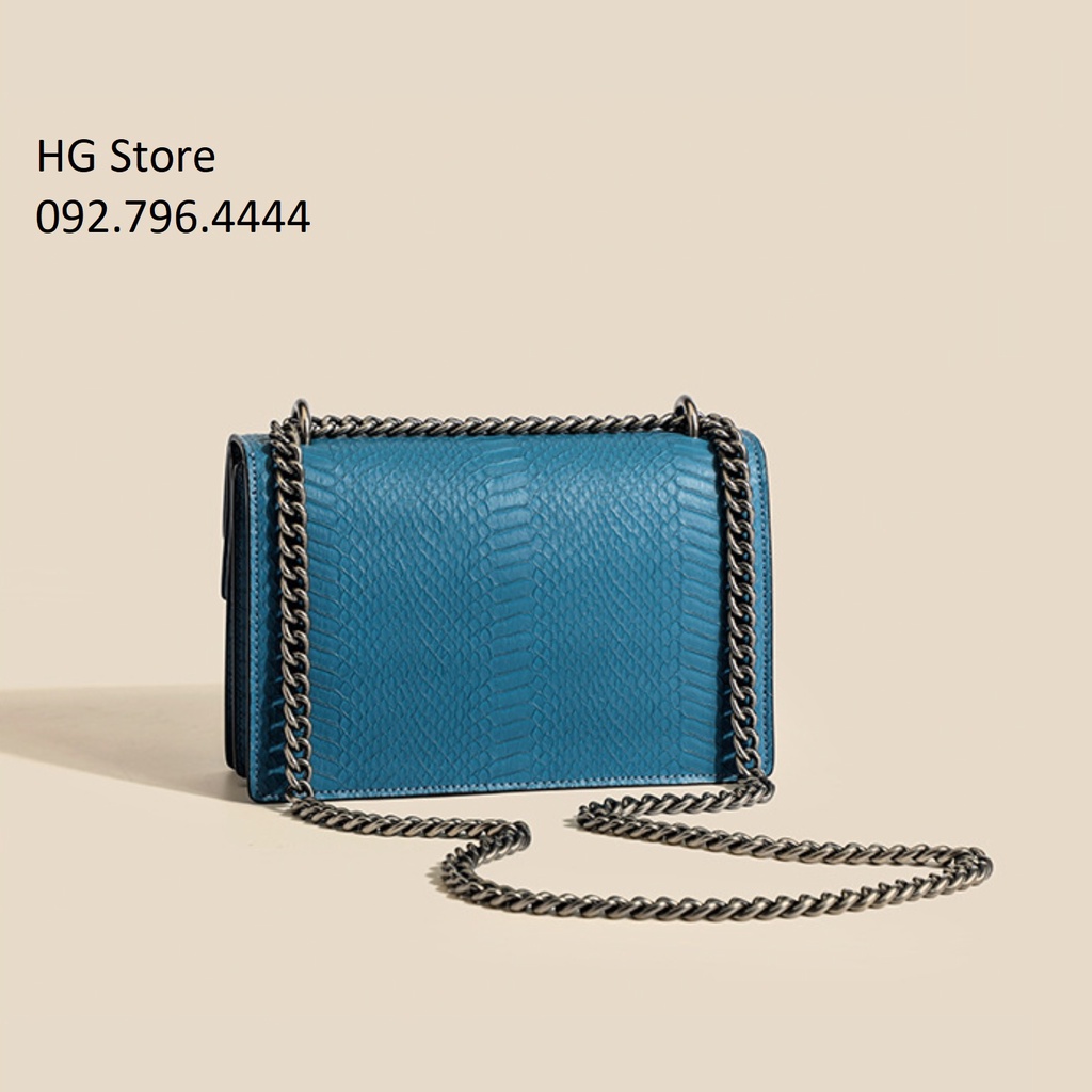 Túi Xách Nữ Da Bò Cao Cấp(Da Thật  100%) Túi Xách Đeo Chéo Đeo Vai Size 23.5cm FullBox Đầy Đủ Túi Vải, Bill