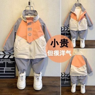 Bộ gió xuất hàn cho bé chất gió mềm cực đẹp ạ ai ko mua chỉ cod tiếc thôi nha các mom hihi hihi hi sz 90-140 phom to nha