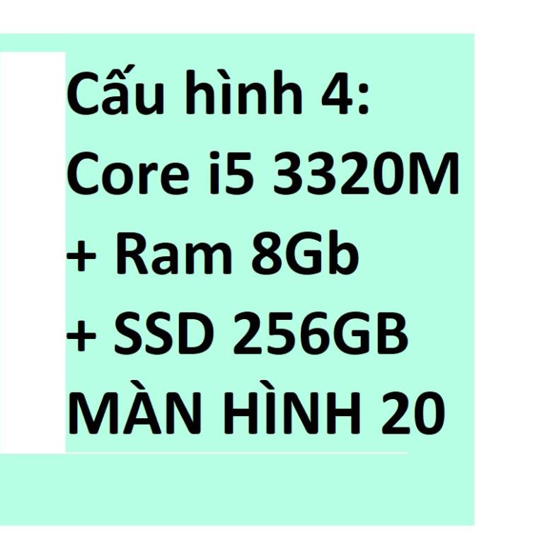 CASE ALL IN ONE (Màn hình 20 inch - HD) Fujitsu K554 CPU Core i5 3320M + Ram 8GB  + SSD 512Gb - Bảo hành đến 36 tháng | BigBuy360 - bigbuy360.vn