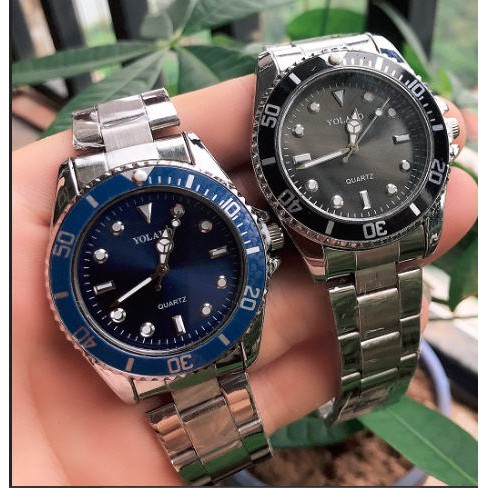 Đồng hồ nam dây thép YOLAKO đẳng cấp phái mạnh