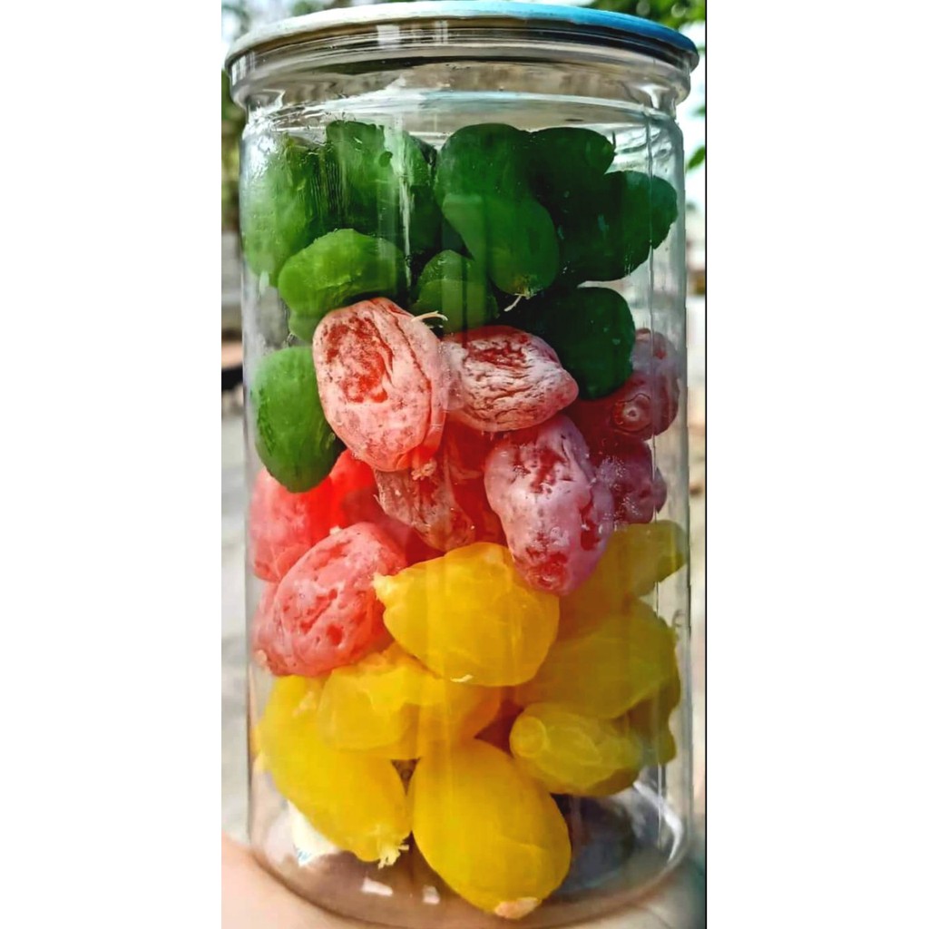 Mứt đào mix vị - hộp 500g