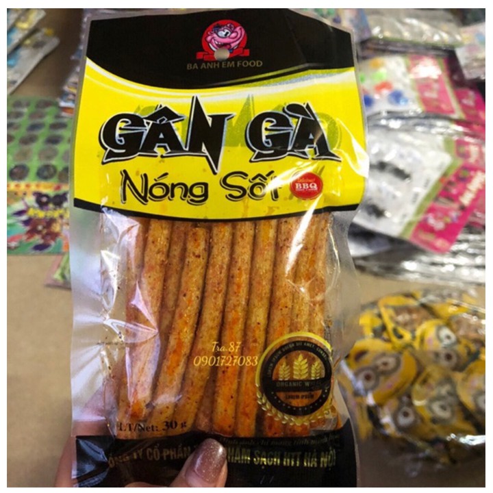 SNACK BIM BIM GÂN GÀ BỊCH 5 GÓI