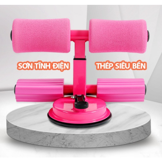 Dụng cụ tập bụng gym tại nhà, dụng cụ tập cơ bụng chữ t hỗ trợ giữ chân gập bụng FITEZY HCM