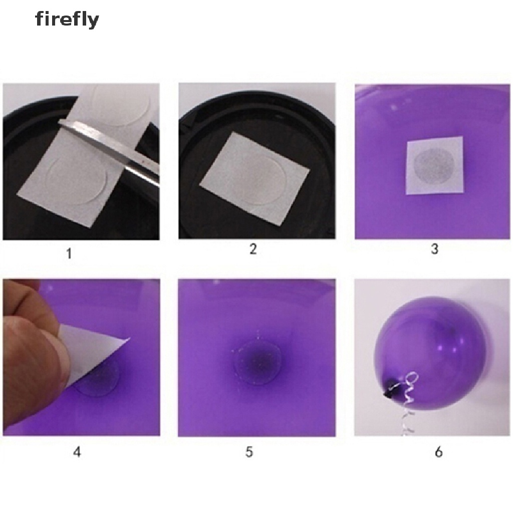 [firefly] 2 Cuộn Keo Dán Bong Bóng Hai Mặt Họa Tiết Chấm Bi