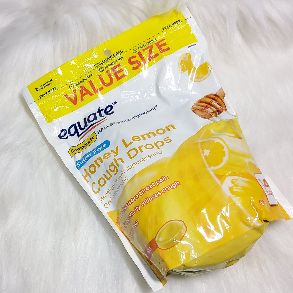 Kẹo Equate hương chanh mật ong không đường – 140 viên