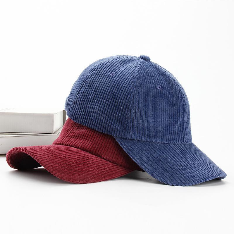 Mũ Vải Mềm Màu Trơn Kẻ Sọc Thời Trang