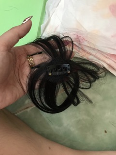 Tóc mái thưa cột❤️freeship 50k🎁 tóc che hói cao cấp 3D- hình thật