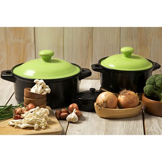 BỘ 4 NỒI CHẢO SỨ ROYALCOOKS RC-CBM07