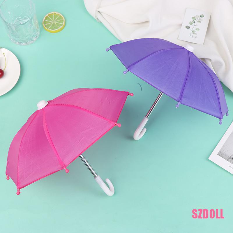 Mô Hình Dù Che Mưa Nhiều Màu Sắc Ts2Szdoll 22CM Dành Cho Búp Bê 18inch