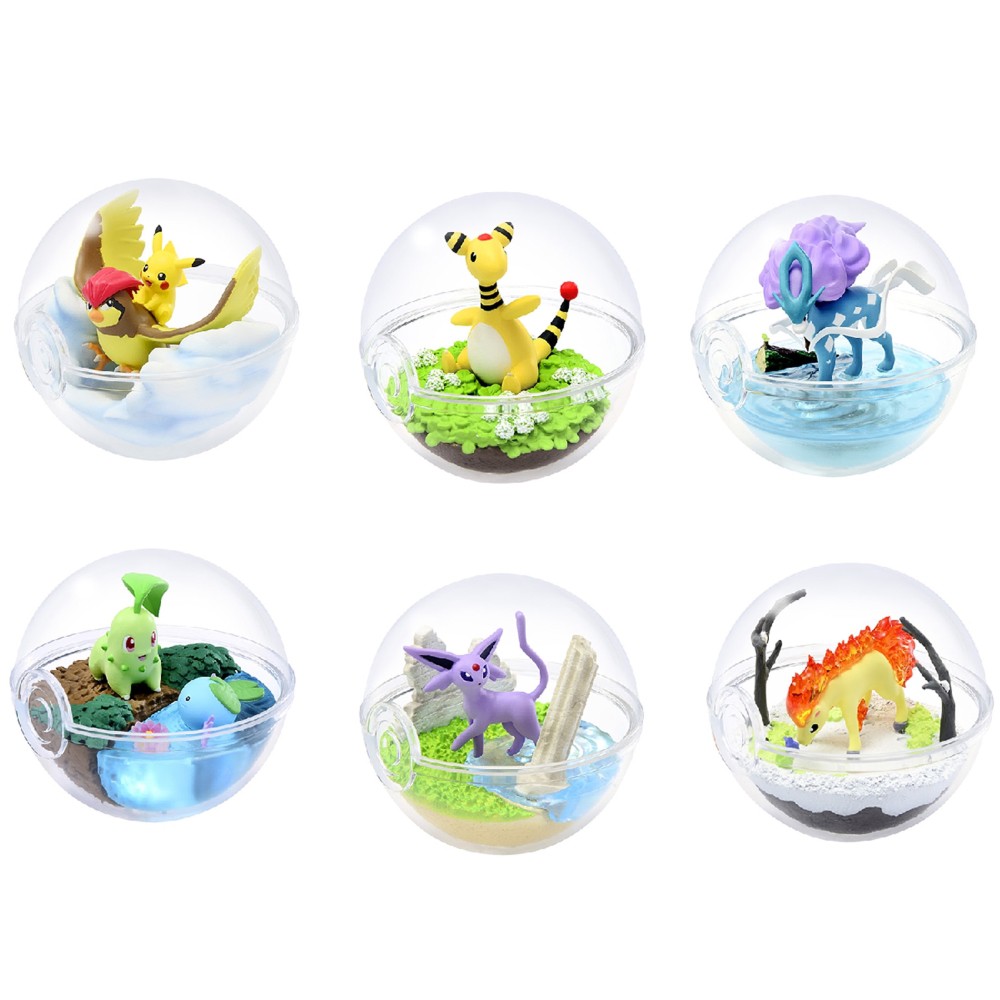 [New] Mô hình chính hãng Re-ment figure PKK Terrarium Collection 5 (Hộp full set 6 mẫu)