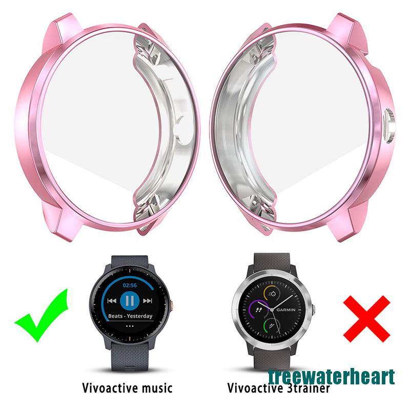 Kính Cường Lực Silicon Chống Trầy Cho Garmin Vivoactive 3 Music Ốp