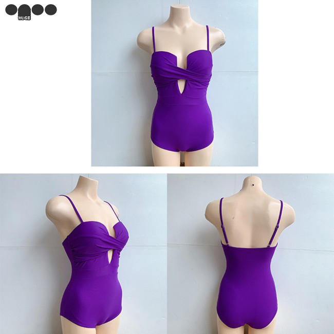 Đồ Bơi Nữ Một Mảnh Màu Trơn Gợi Cảm | BigBuy360 - bigbuy360.vn