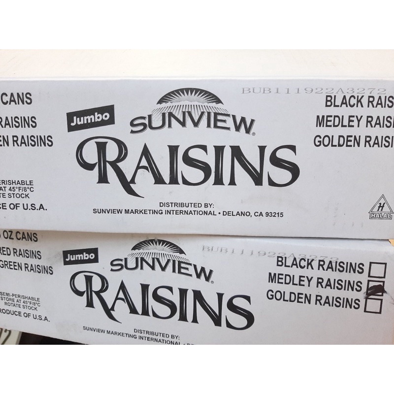 Nho Khô Mỹ Thập Cẩm Sunview Medley Raisin