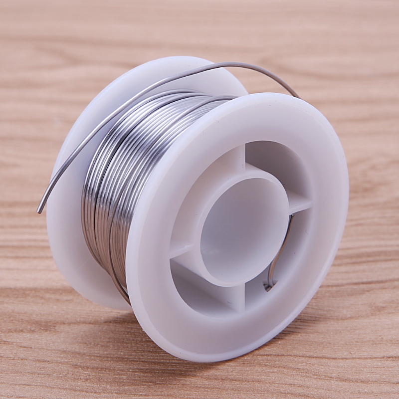 Cuộn Dây Thiếc Hàn Chì Nóng Chảy Lõi Chất Khử Rosin 0.6mm/0.8mm/1.0mm