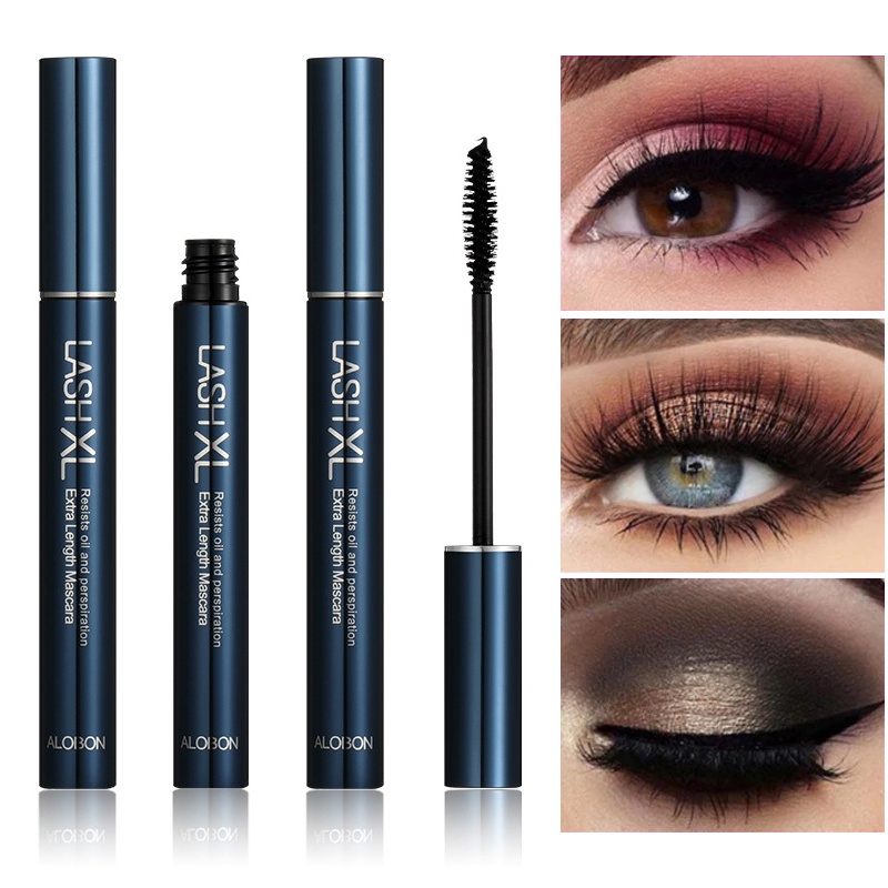 1 Mascara Sợi Tơ 4D Chống Thấm Nước Làm Dài Dày Và Cong Mi Lâu Trôi