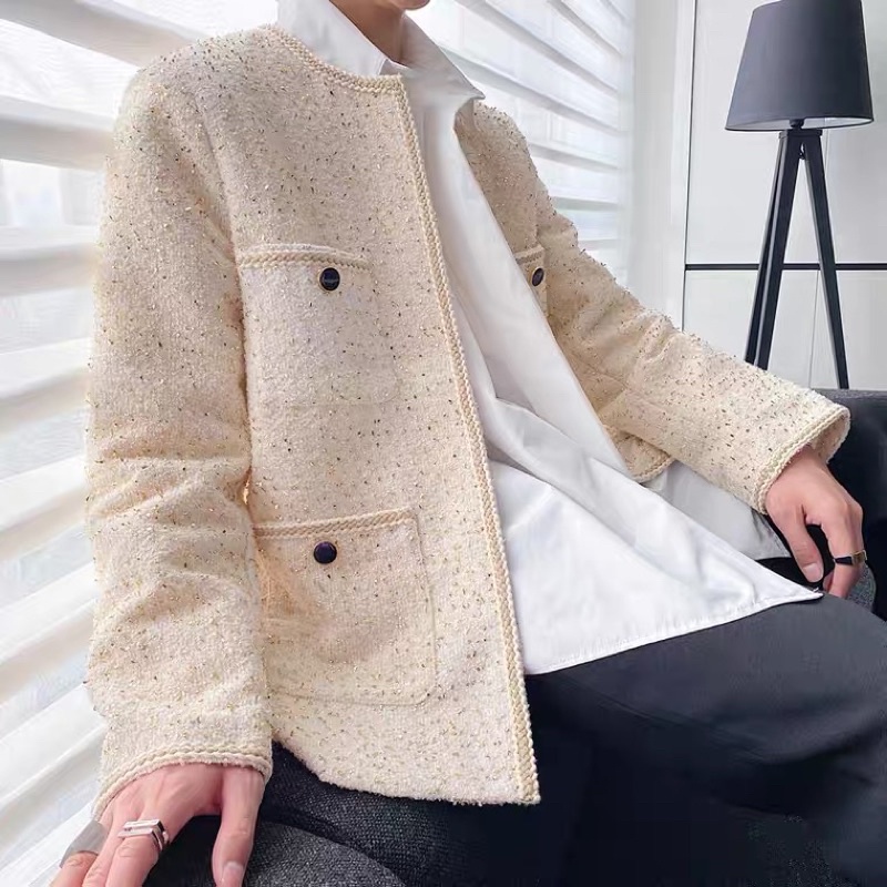 Áo dạ tweed nam