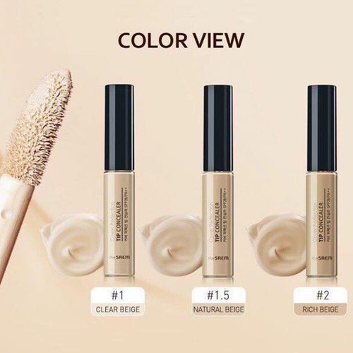 Che Khuyết Điểm The Saem Cover Perfection Tip Concealer ( màu 1) | BigBuy360 - bigbuy360.vn