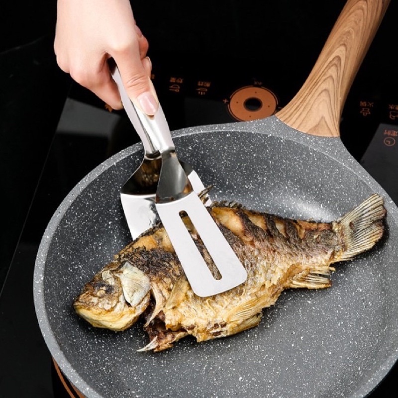 DỤNG CỤ GẮP ĐỒ ĂN , KẸP GẮP ĐỒ ĂN INOX ĐA NĂNG