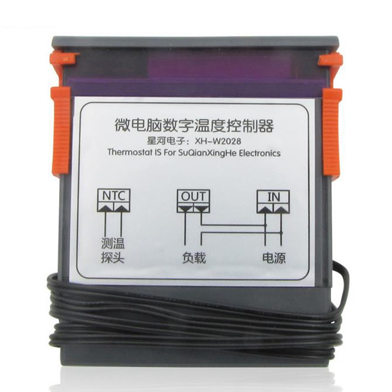 Thiết Bị Điều Khiển Nhiệt Độ XH-W2028 0.1 DC 12V/24V AC 220V Cho Tủ Lạnh
