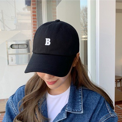 Mũ Lưỡi Trai Nón Kết Nhung Cao Cấp Thêu Chữ B 446 Phong Cách Ulzzang Form Unisex Nam Nữ
