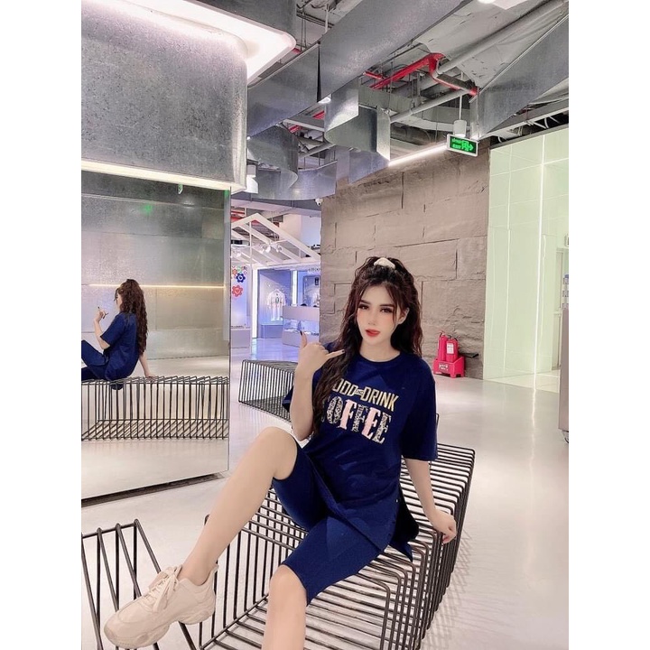 SET BỘ LỬNG THỜI TRANG THÊU COFFE SIÊU HOT