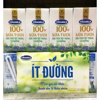 Sữa tươi VINAMILK 1 hộp 110ml