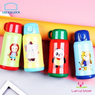 Bình giữ nhiệt inox 304 cho bé Lock&Lock 550ml LHC1435 có túi đeo - Larva Store