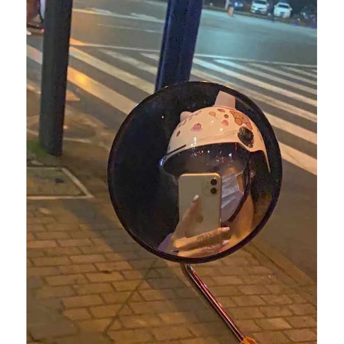 Mũ bảo hiểm tai mèo cute cực hot