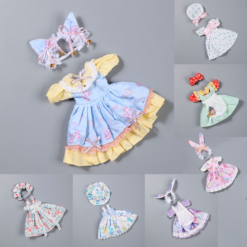 Đầm Công Chúa Cho Búp Bê 30cm Tỉ Lệ 1 / 6