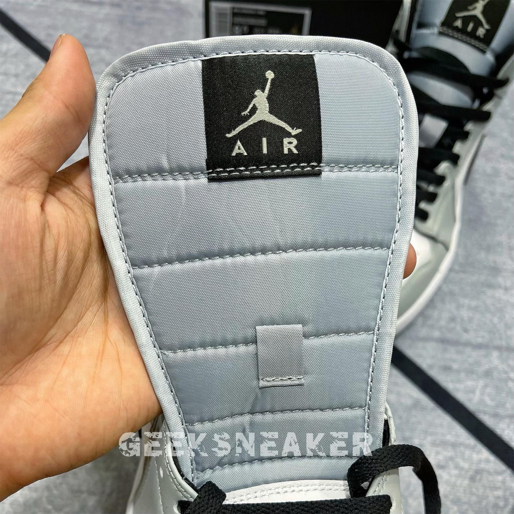 [GeeKSneaker] Giày Sneaker Midtop - Jordan 1 MID Light Smoke Grey ( MidTop) | BigBuy360 - bigbuy360.vn