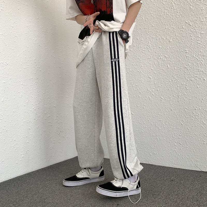 SUXI Quần Dài Lưng Cao Ống Rộng Thời Trang Xuân Thu Cho Nữ